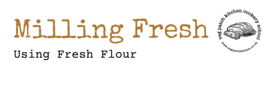 Using Fresh Flour